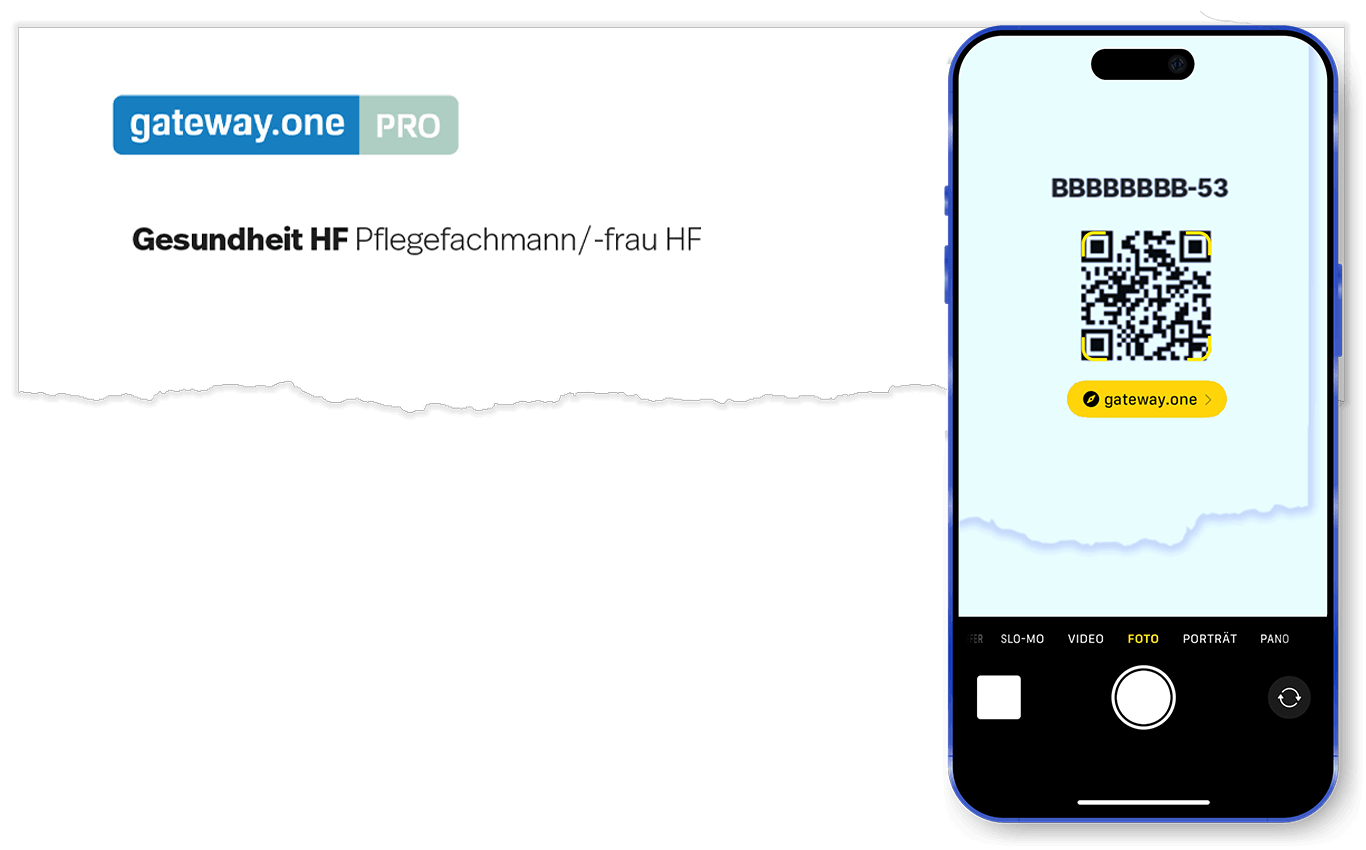QR mit Smartphone scannen